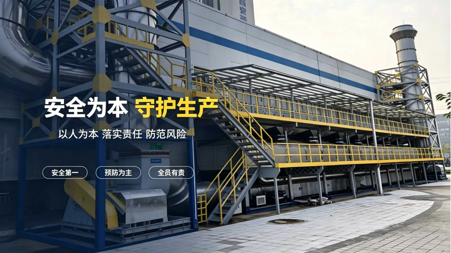 工业废气治理设备与安全生产宣传